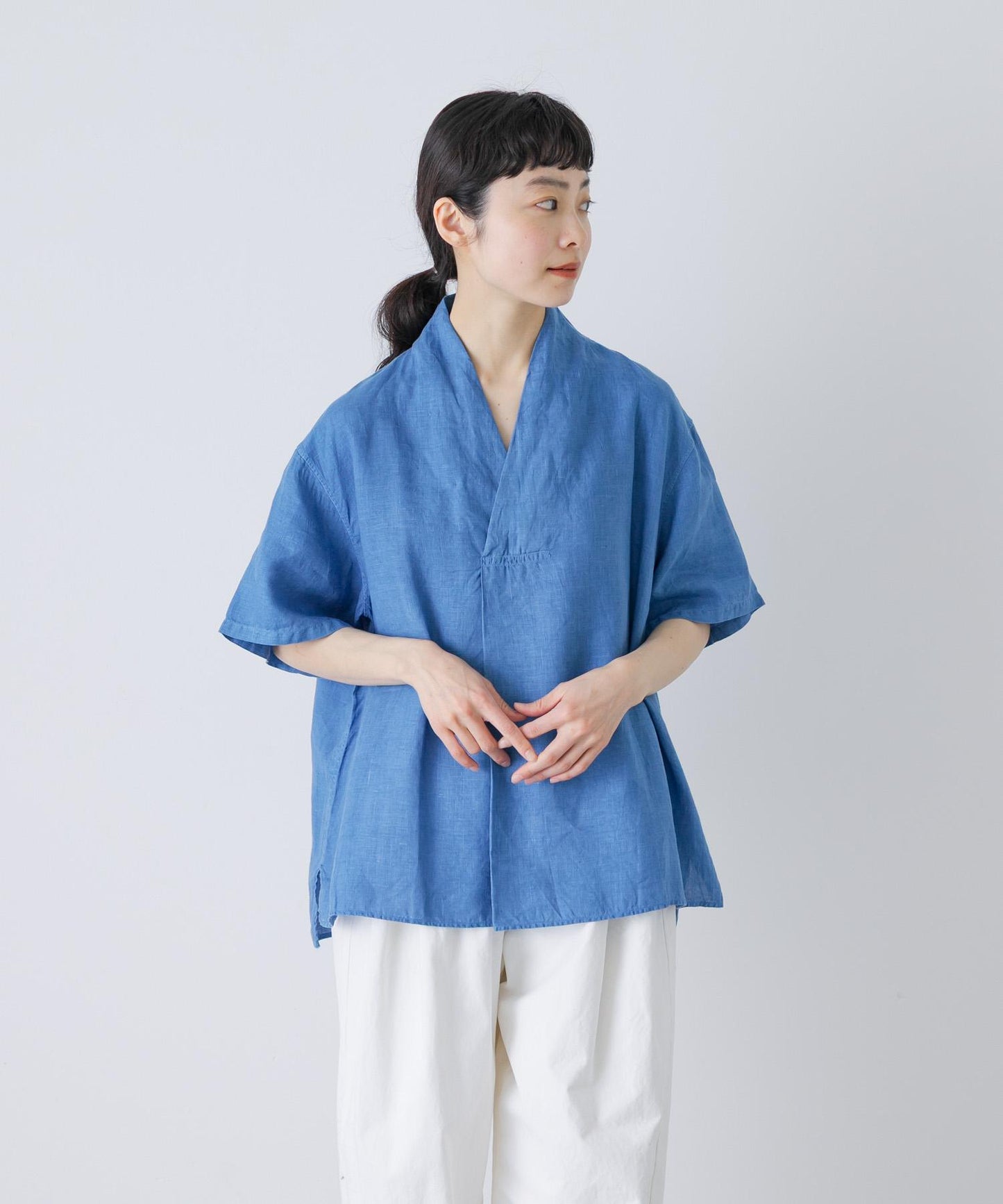 MITTAN 大麻植物染 套頭上衣 3款