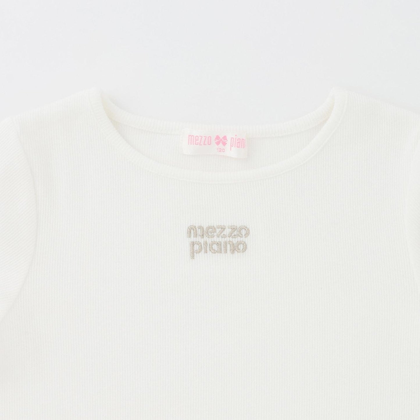 熱門商品補貨 直營店無售 蝴蝶結刺繡 束胸上衣+長袖T恤 套裝