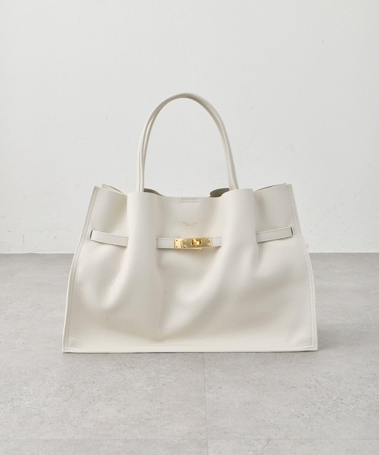 意大利雙面壓紋真皮托特包 L