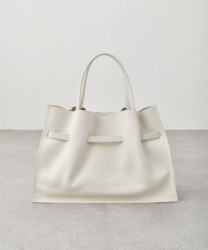 意大利雙面壓紋真皮托特包 L