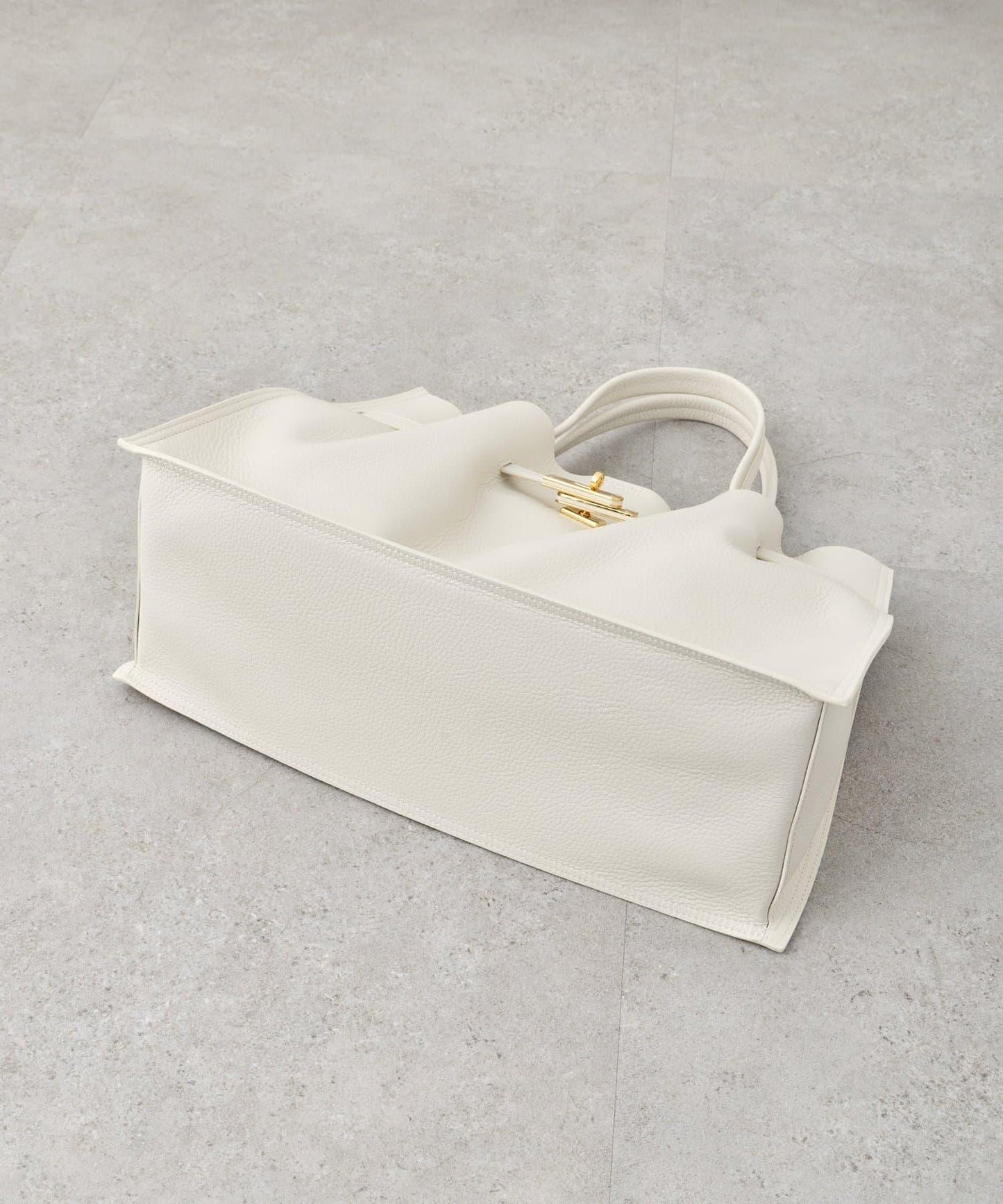 意大利雙面壓紋真皮托特包 L