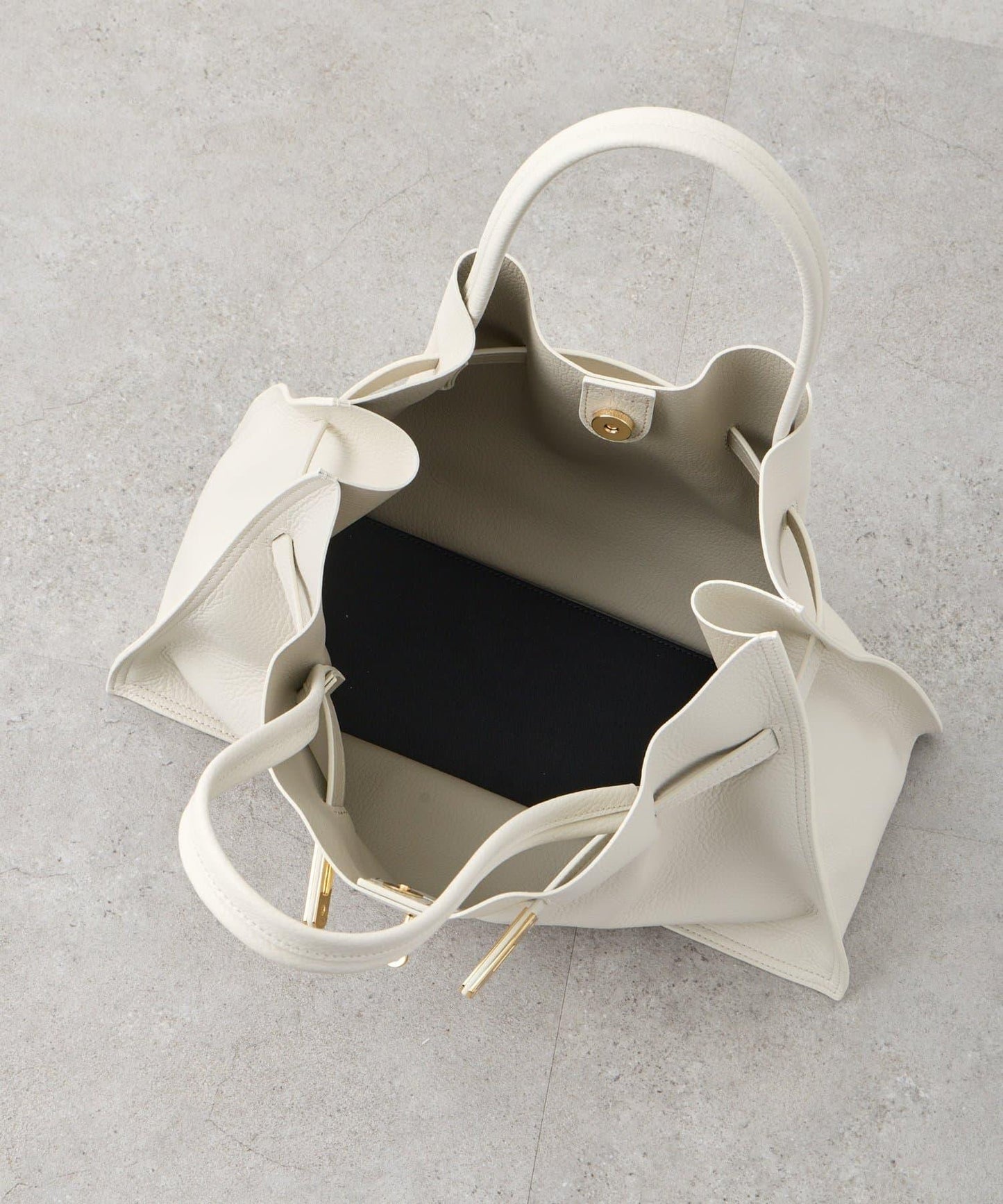 意大利雙面壓紋真皮托特包 L