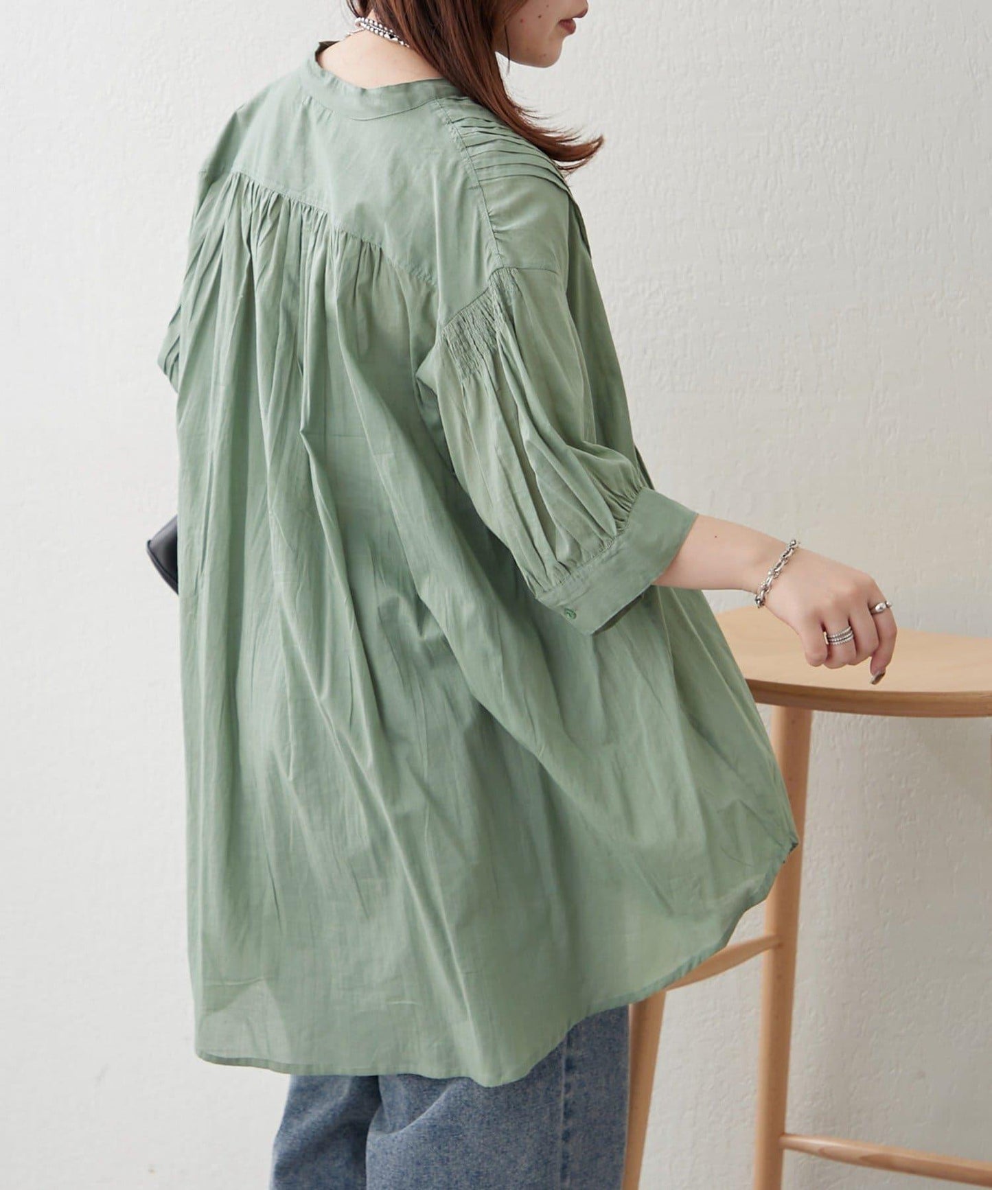 NAO 立褶設計襯衫