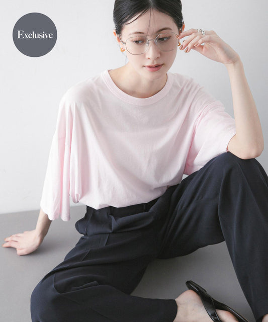 ATON×URBAN RESEARCH 寬袖設計 T恤