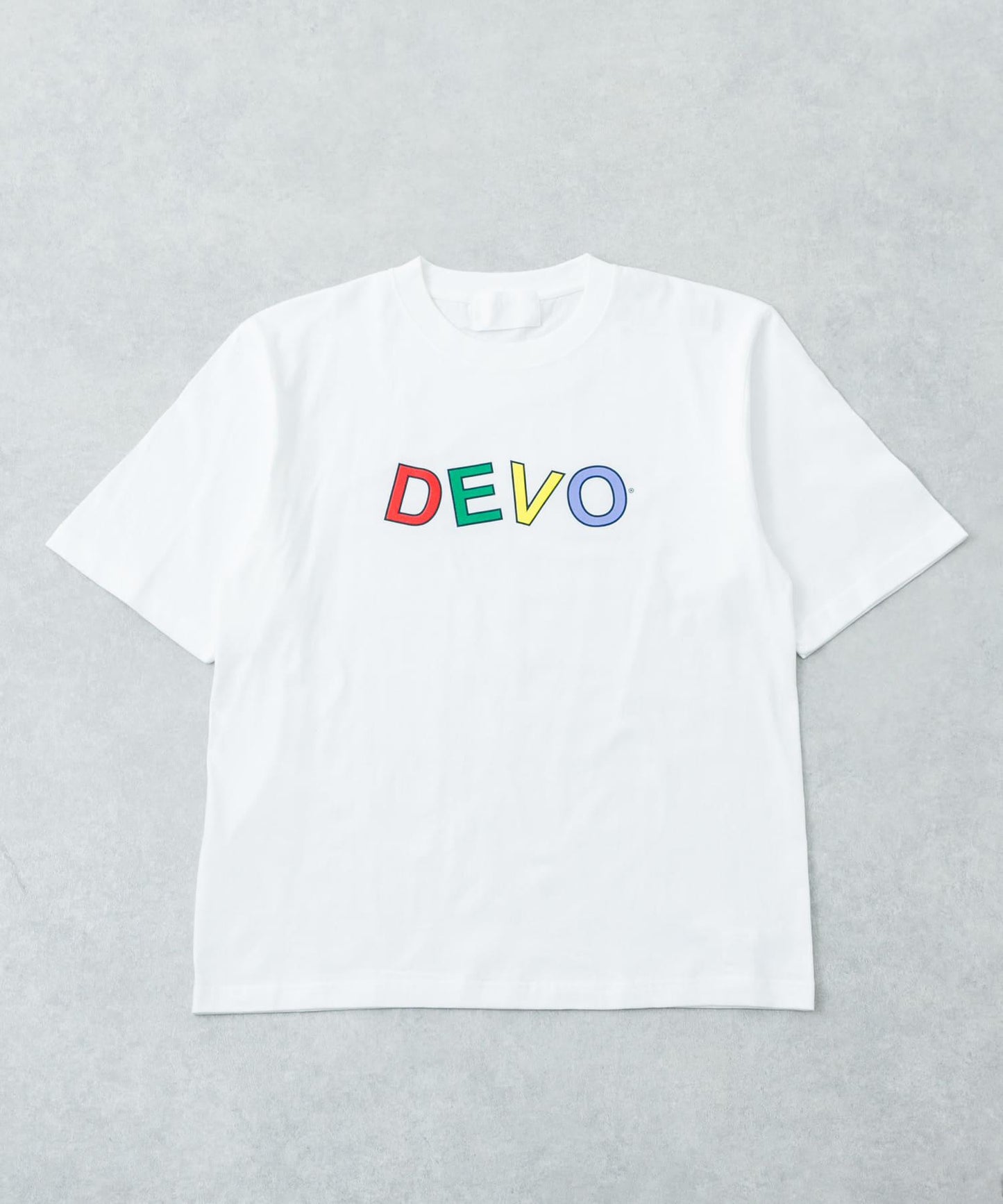 URBAN RESEARCH iD DEVO LOGO短袖T恤