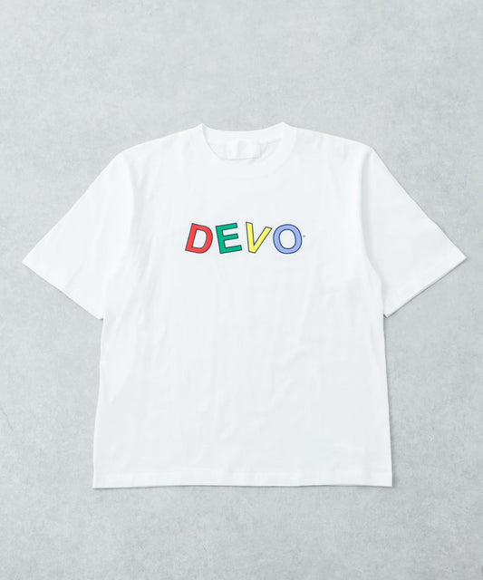 URBAN RESEARCH iD DEVO LOGO短袖T恤