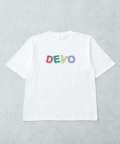 URBAN RESEARCH iD DEVO LOGO短袖T恤