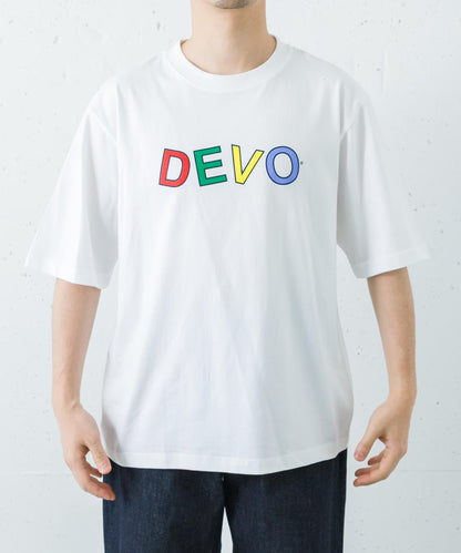 URBAN RESEARCH iD DEVO LOGO短袖T恤