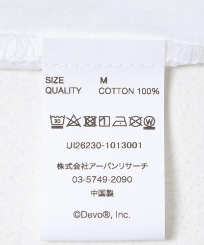 URBAN RESEARCH iD DEVO LOGO短袖T恤