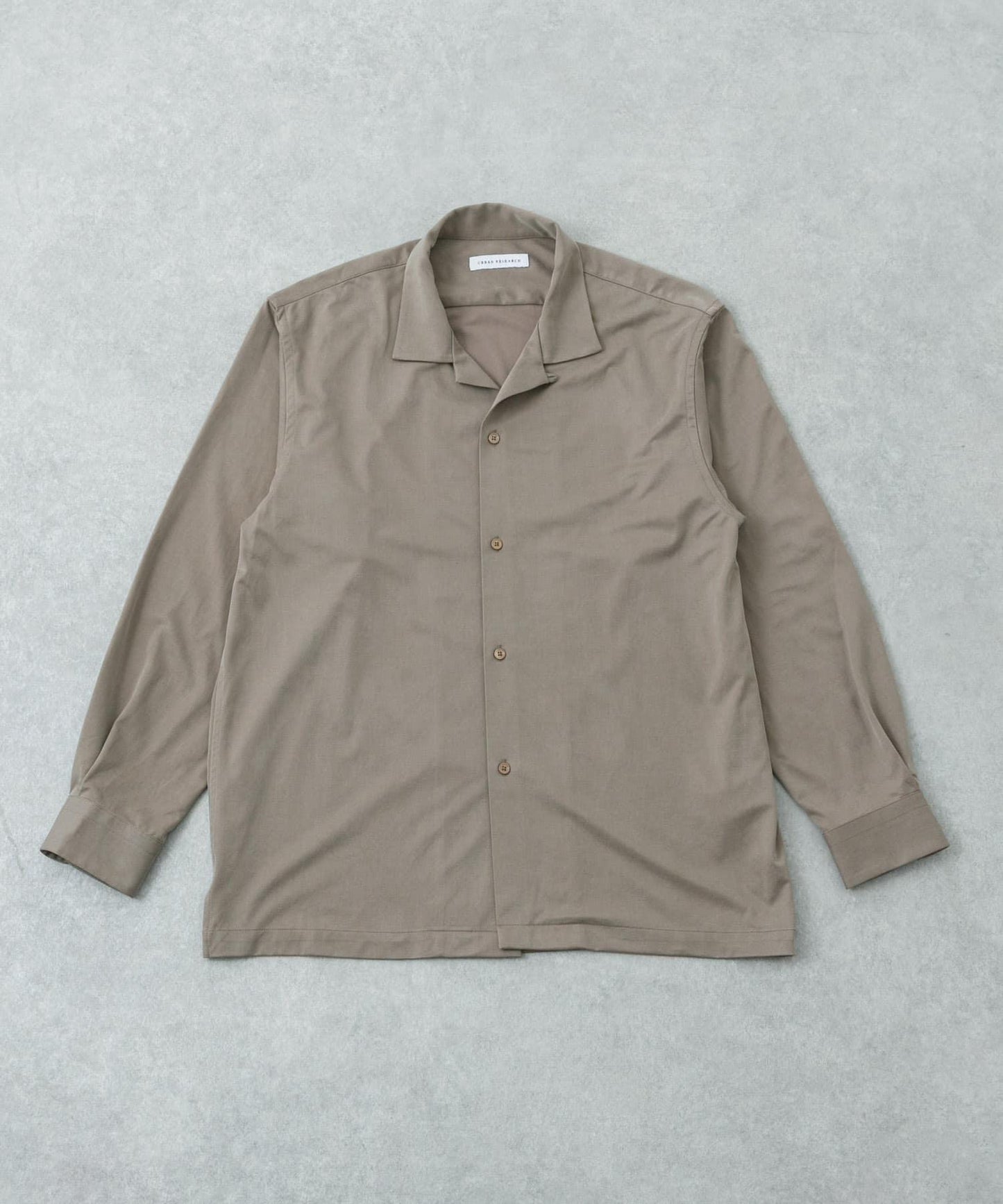 WASHABLE CUPRO O/C SHIRTS 可水洗銅氨纖維開領襯衫