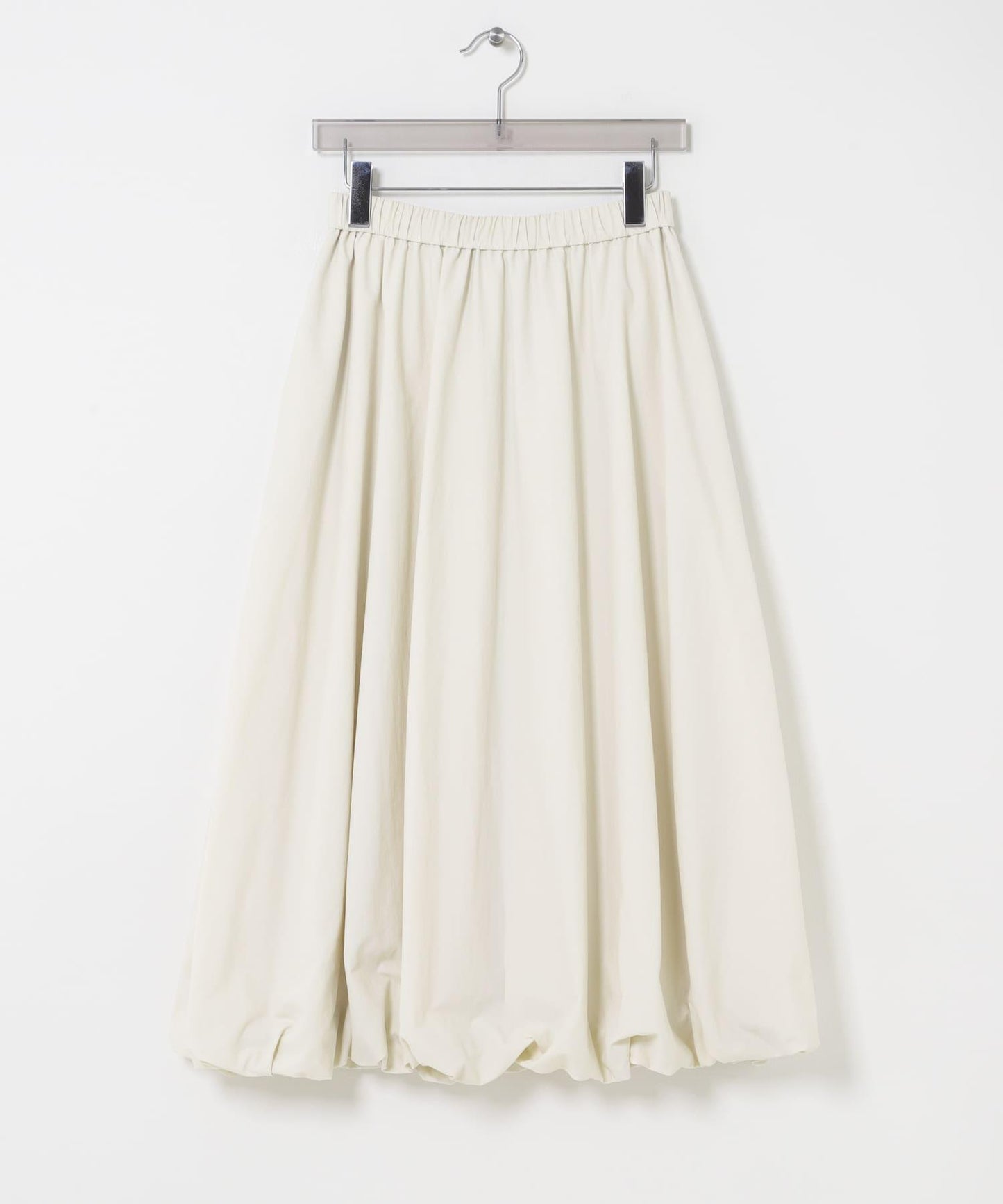 氣球廓形褶皺半身裙