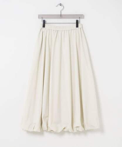 氣球廓形褶皺半身裙