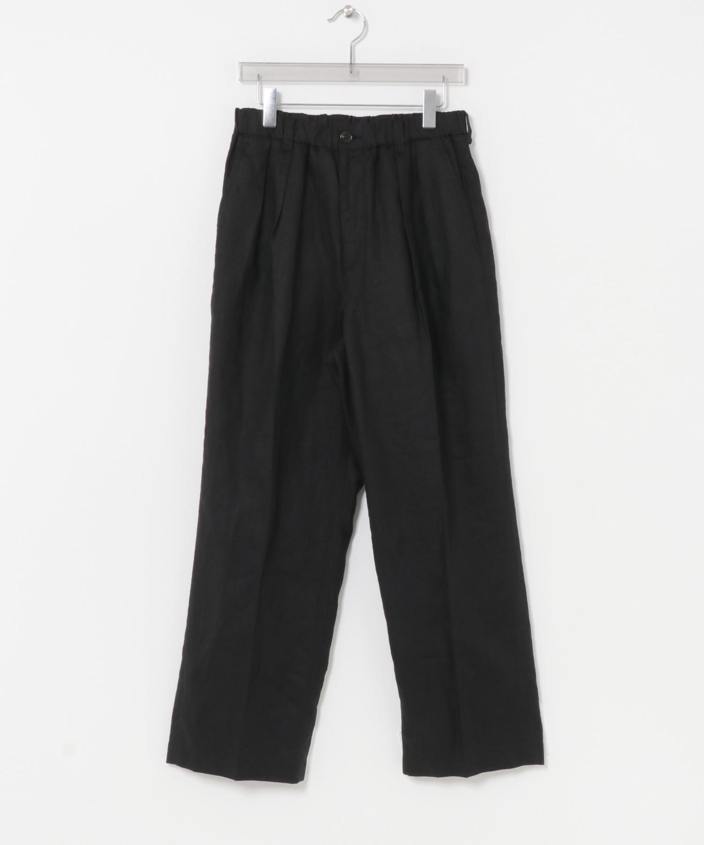 LINEN WIDE EASY PANTS