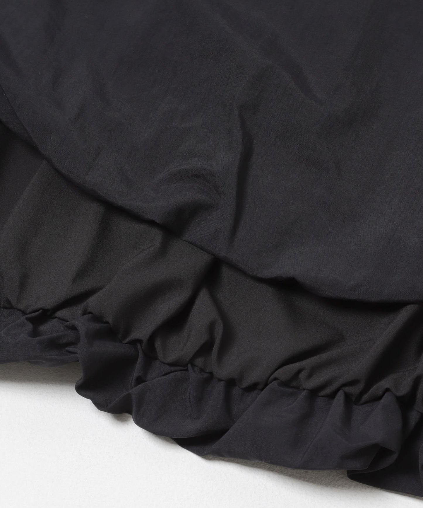 氣球廓形褶皺半身裙