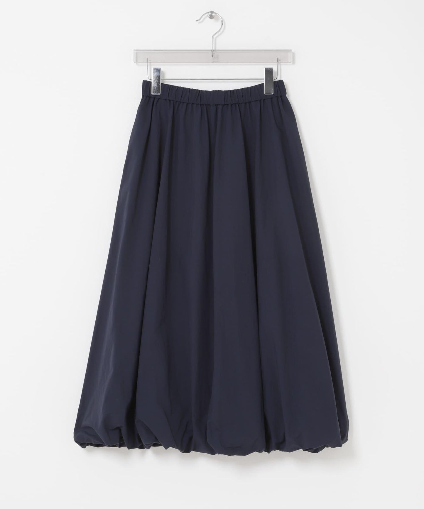 氣球廓形褶皺半身裙