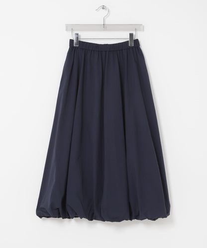 氣球廓形褶皺半身裙