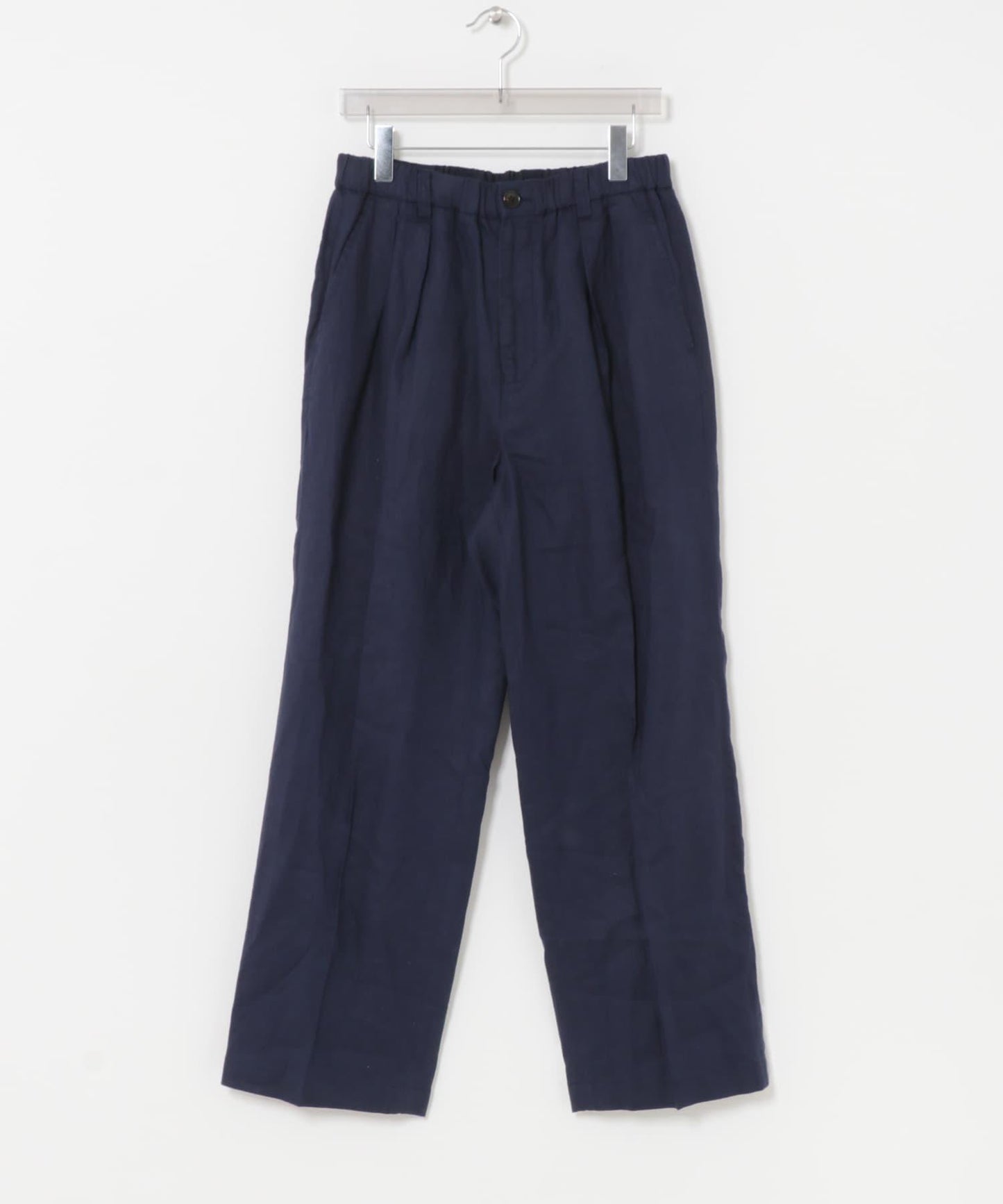 LINEN WIDE EASY PANTS