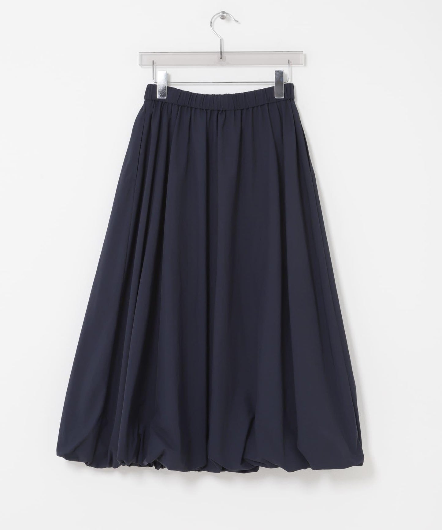 氣球廓形褶皺半身裙