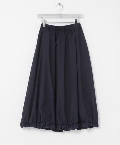 氣球廓形褶皺半身裙