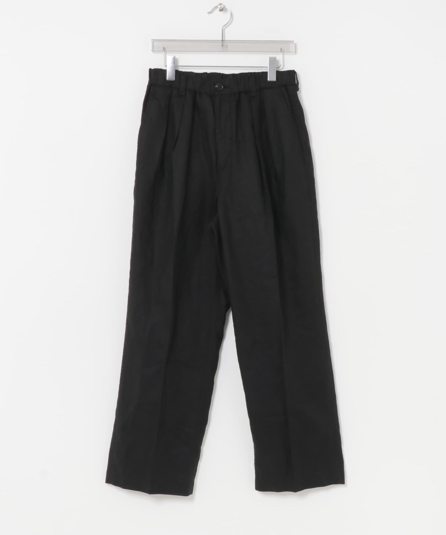LINEN WIDE EASY PANTS