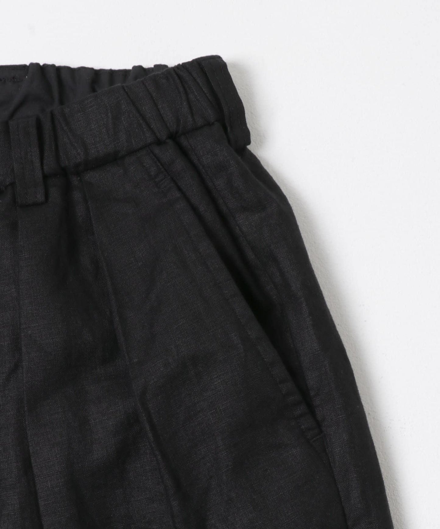 LINEN WIDE EASY PANTS