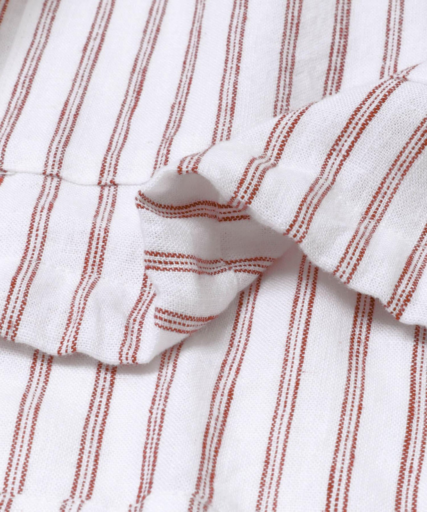 亞麻人造絲寬鬆短款襯衫