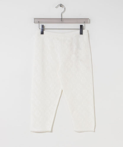 花卉提花 crinkle crinkle crinkle FLOWER JACQUARD SPATS 打底褲