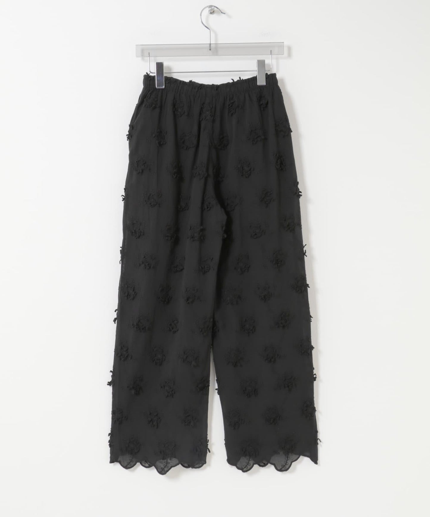 crinkle crinkle crinkle 3D EMBROIDERY EASY PANTS 休閒褲
