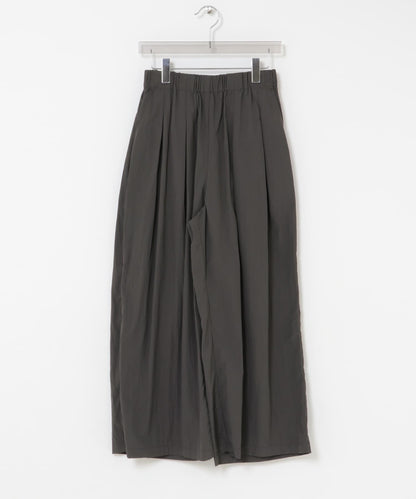 UR TECH 抽褶寬鬆 彈力面料 闊腿褲