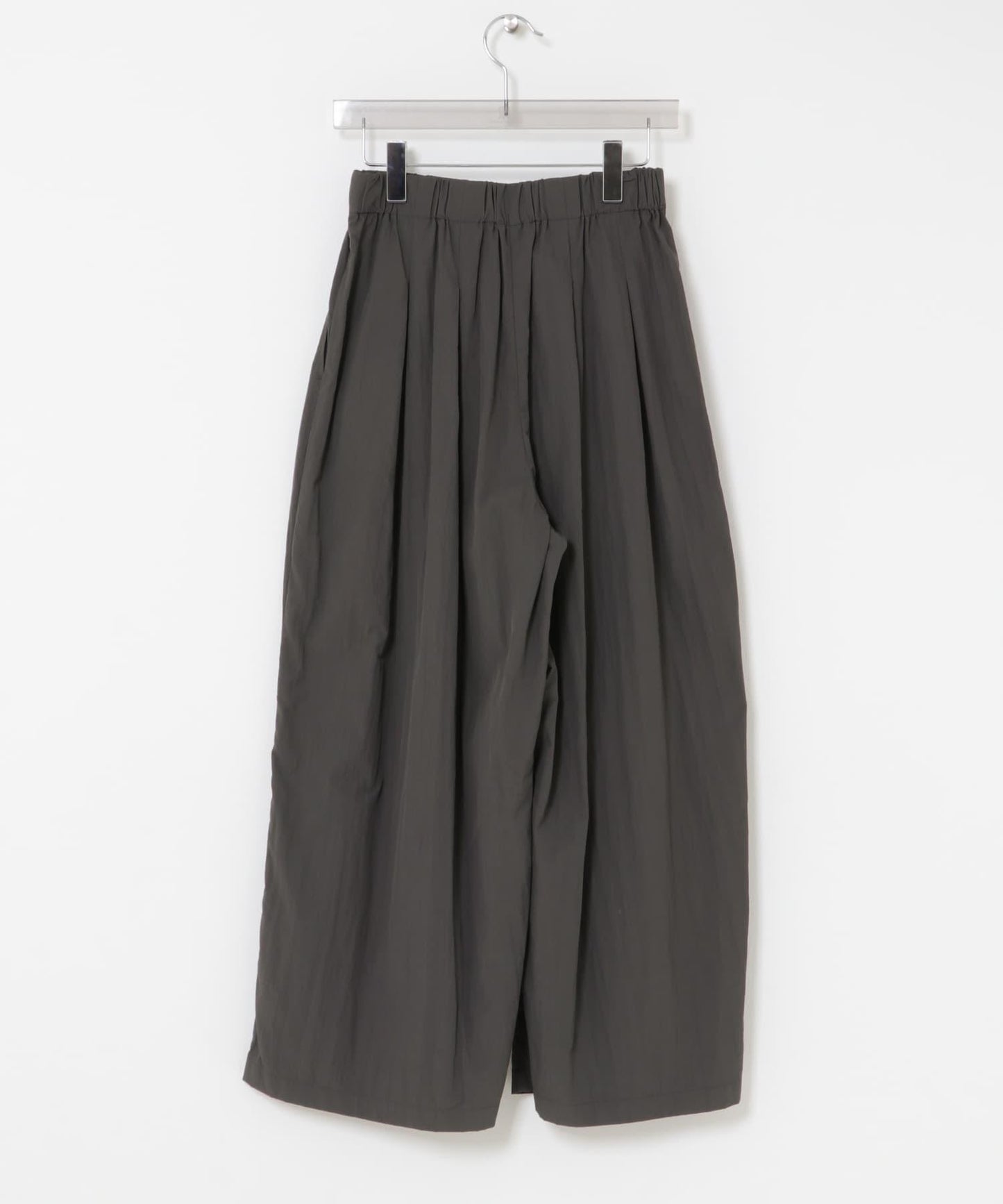 UR TECH 抽褶寬鬆 彈力面料 闊腿褲