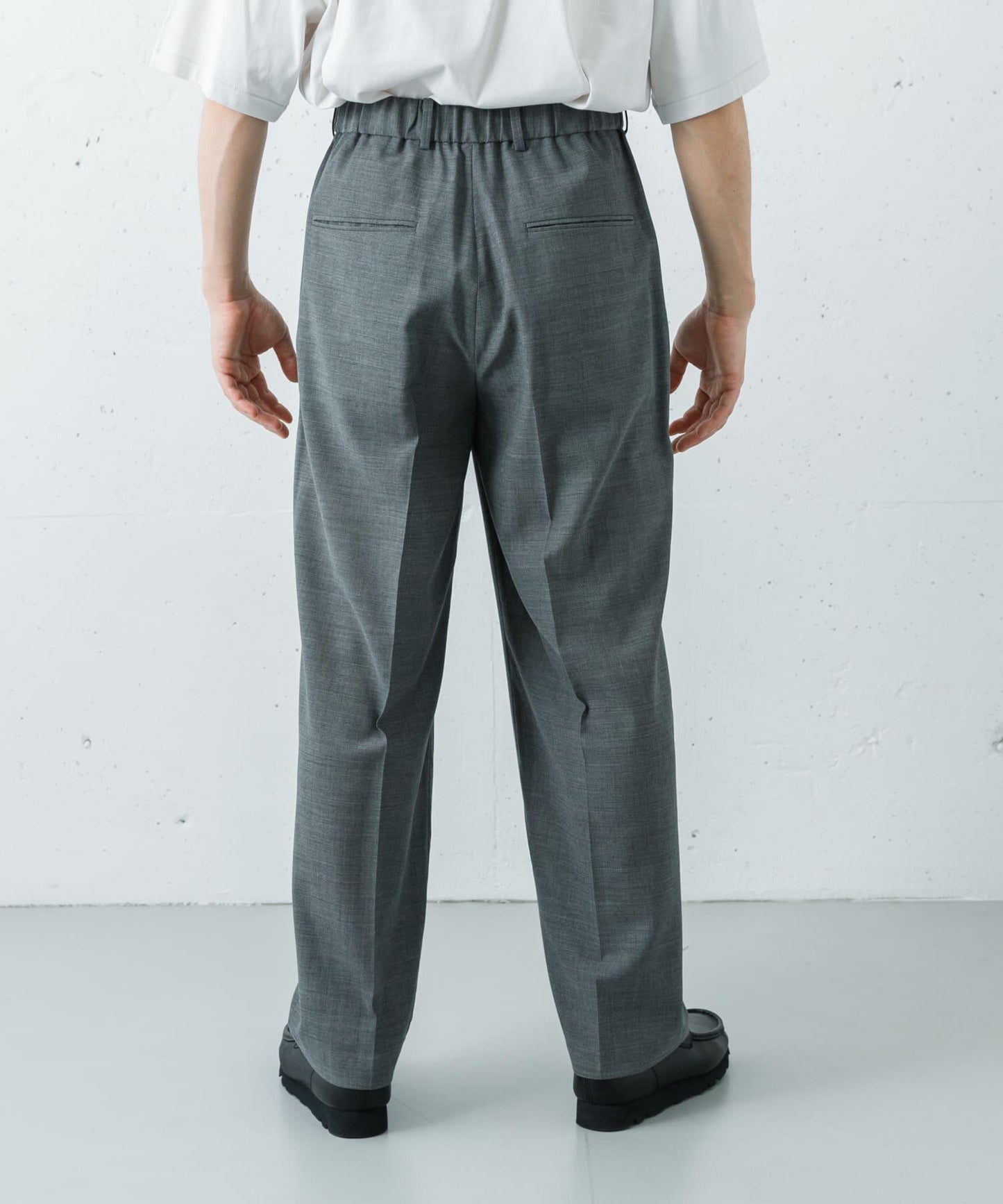 ATON WOOL GAUZE EASY PANTS 休閒褲