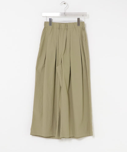 UR TECH 抽褶寬鬆 彈力面料 闊腿褲