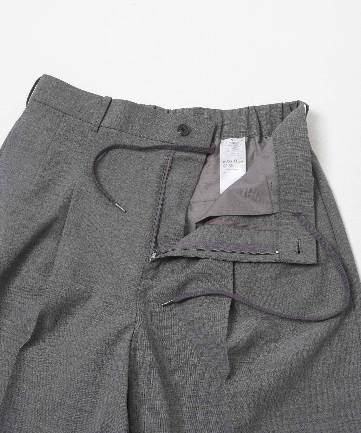 ATON WOOL GAUZE EASY PANTS 休閒褲