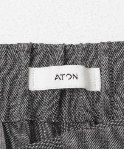 ATON WOOL GAUZE EASY PANTS 休閒褲