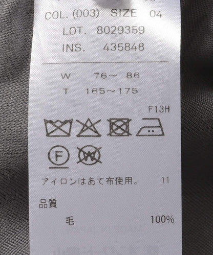 ATON WOOL GAUZE EASY PANTS 休閒褲