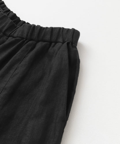 亞麻寬鬆闊腿褲