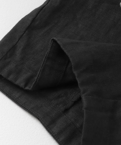 亞麻寬鬆闊腿褲