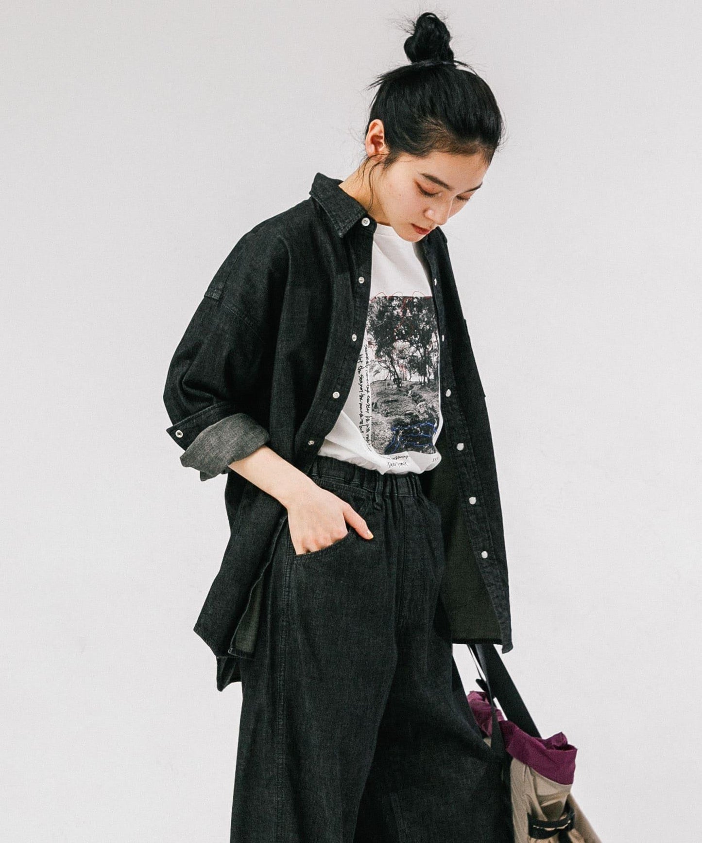 照片印花短袖T恤