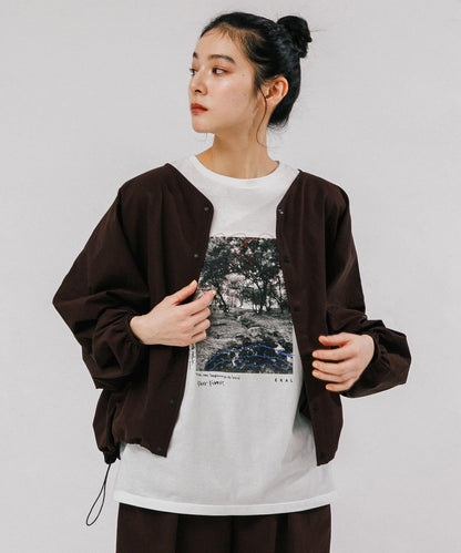 照片印花短袖T恤