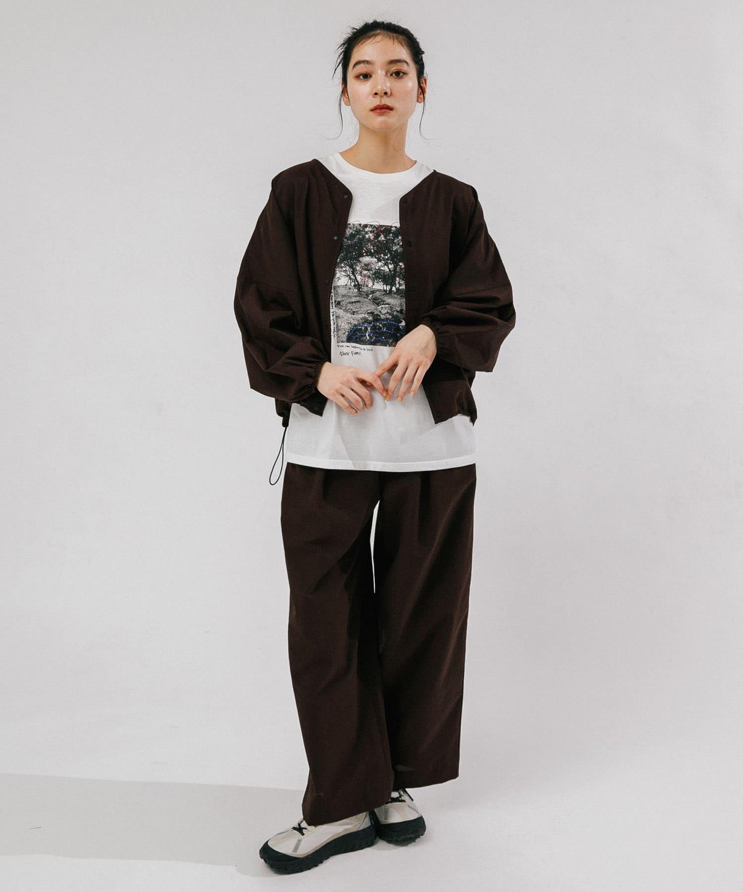 照片印花短袖T恤