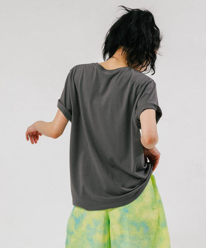 照片印花短袖T恤