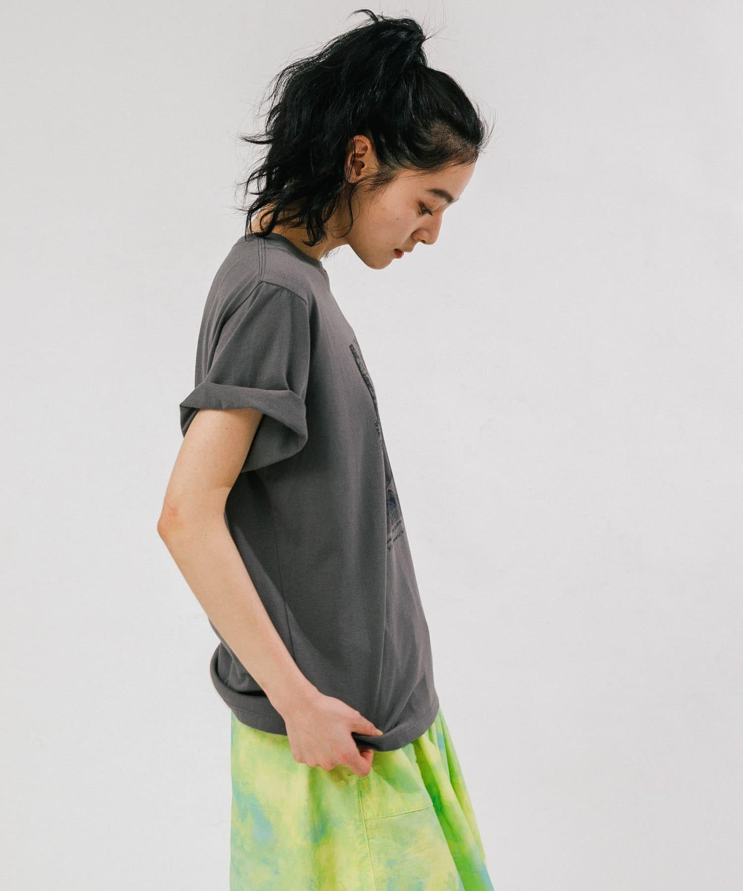 照片印花短袖T恤