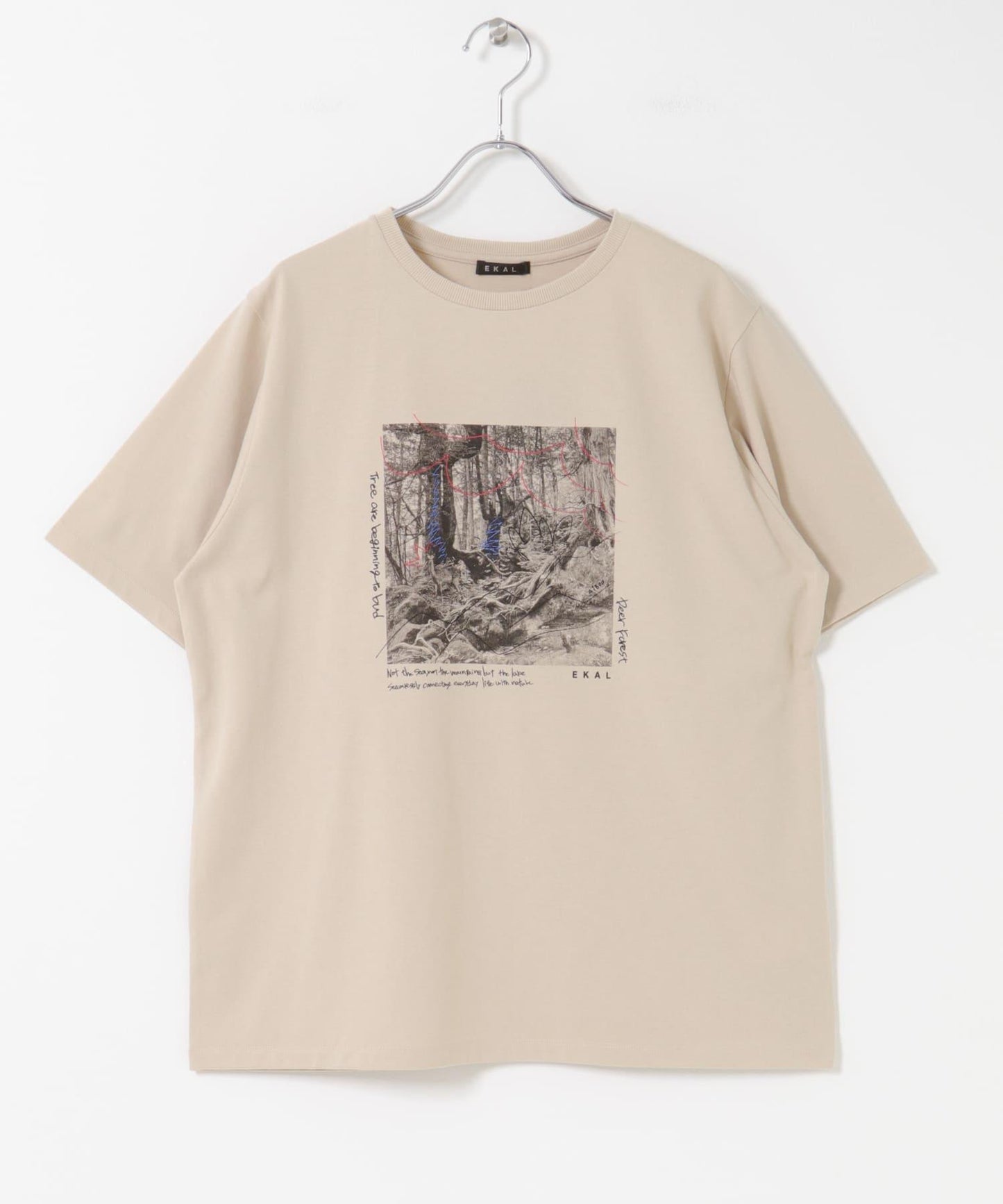 照片印花短袖T恤