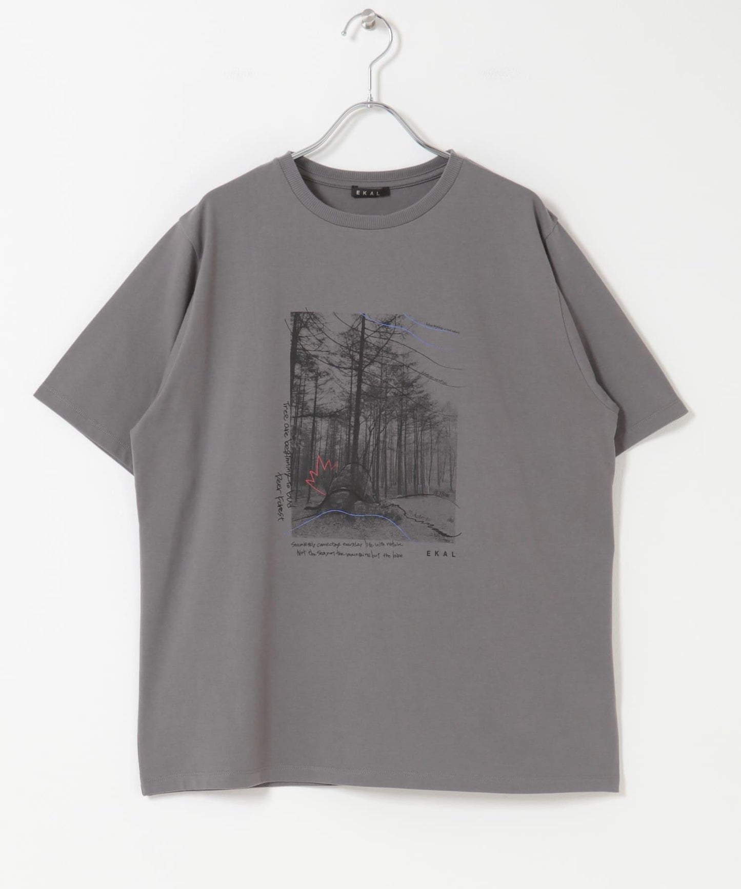 照片印花短袖T恤