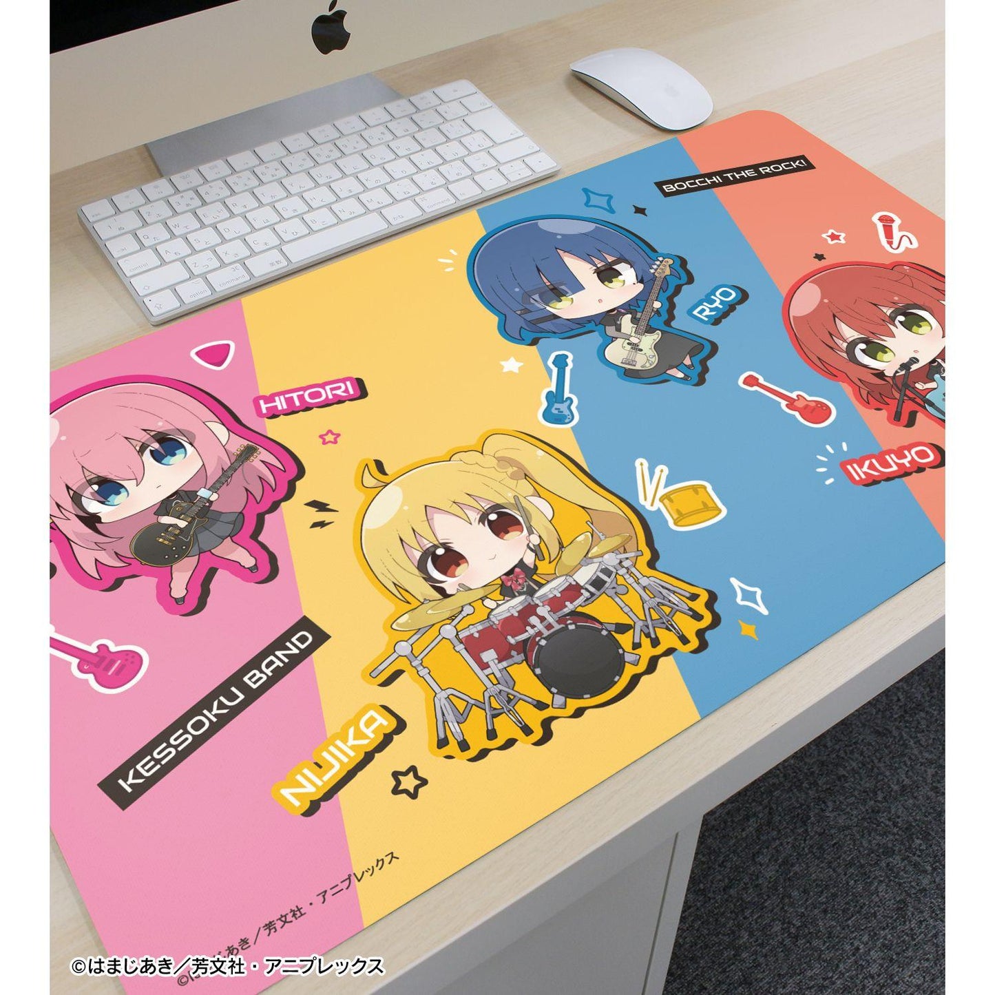 孤獨搖滾!（孤獨搖滾！） Murann插畫合集ライブ衣裝ver. 多功能桌墊