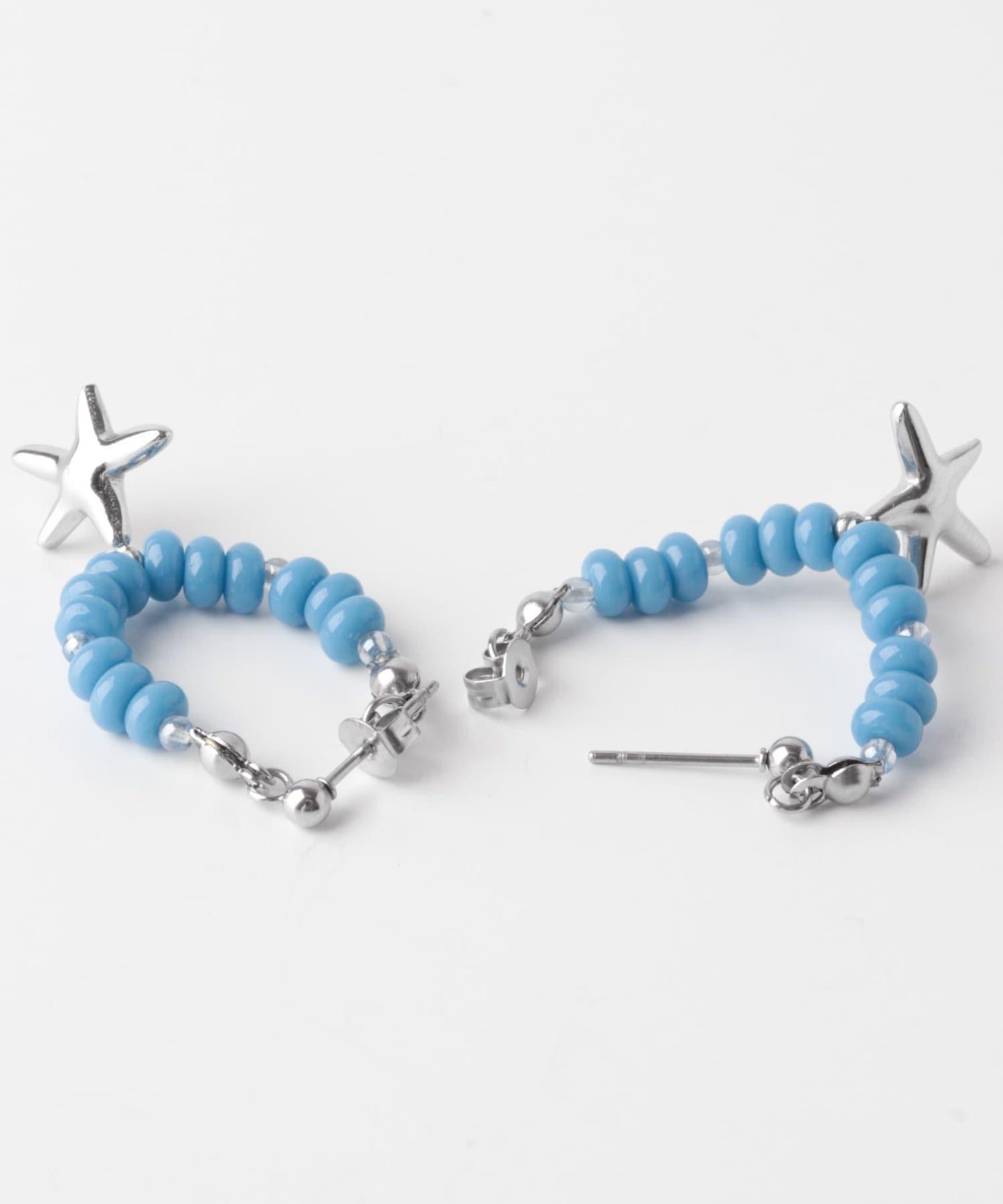 不鏽鋼裝飾珠耳環