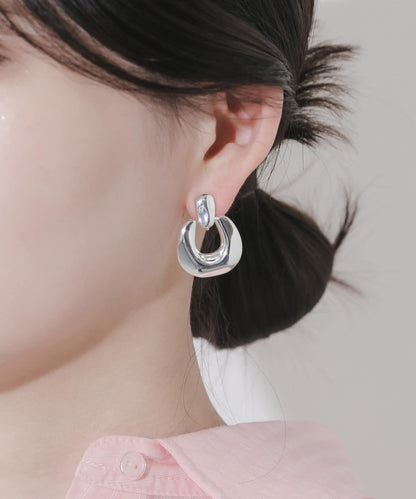 誇張金屬U型耳夾