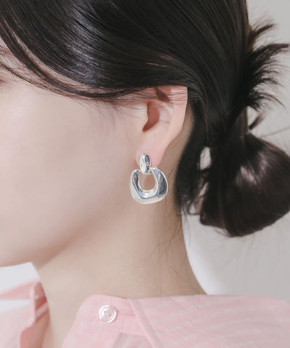 誇張金屬U型耳夾