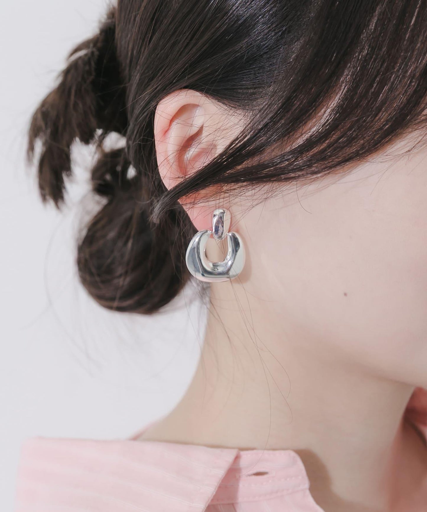誇張金屬U型耳夾