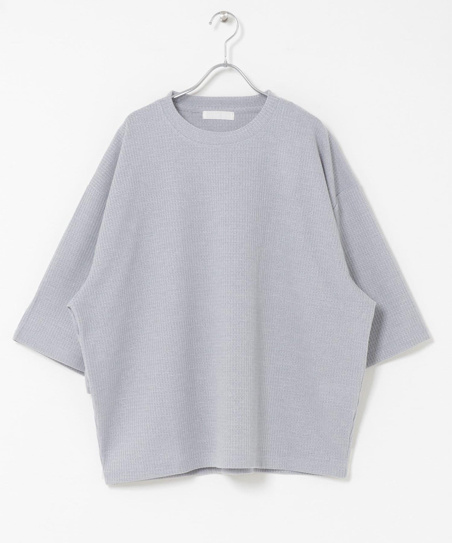 軟質寬鬆華夫格T恤